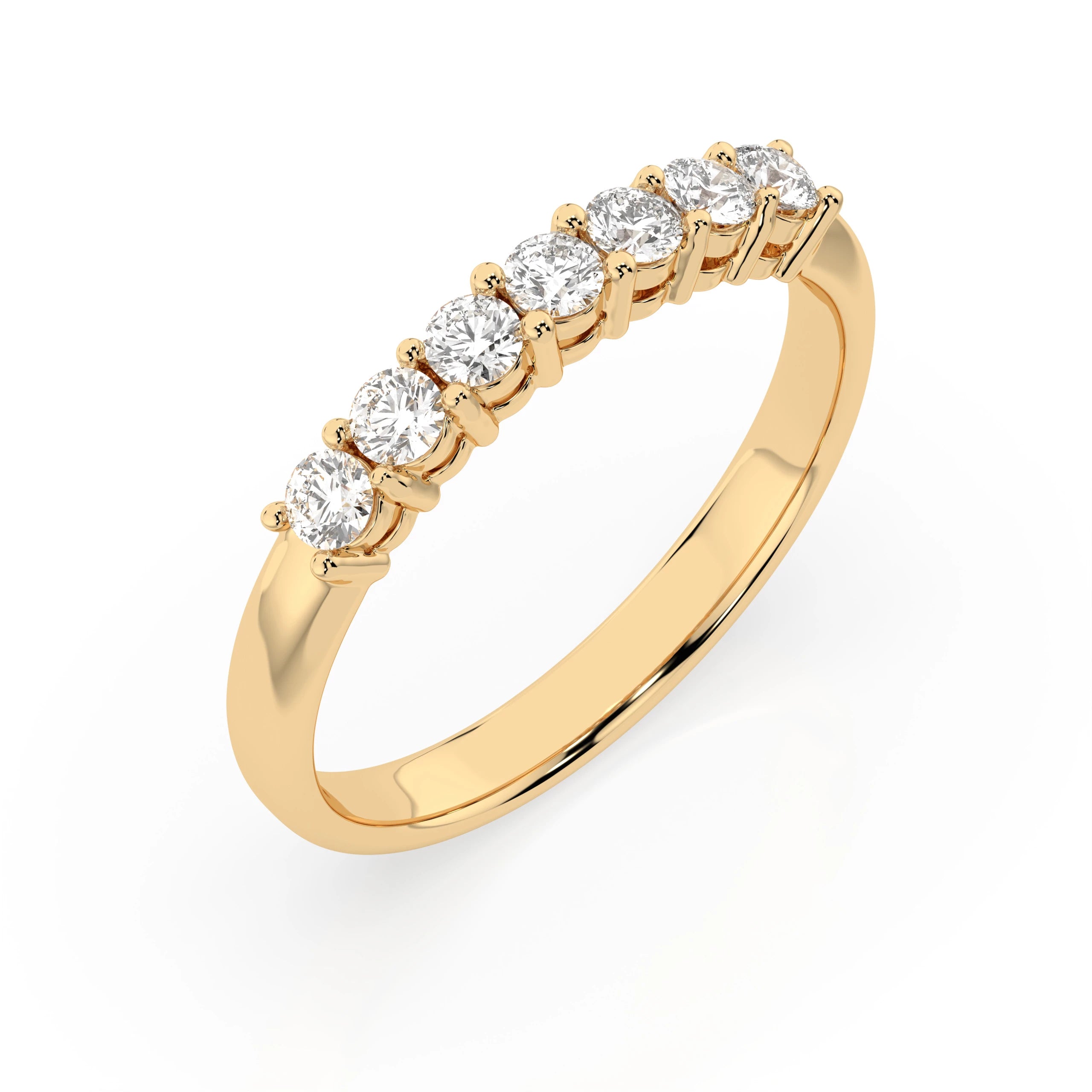Inel din Aur cu Diamante Rotunde Briliant 0.42 CT