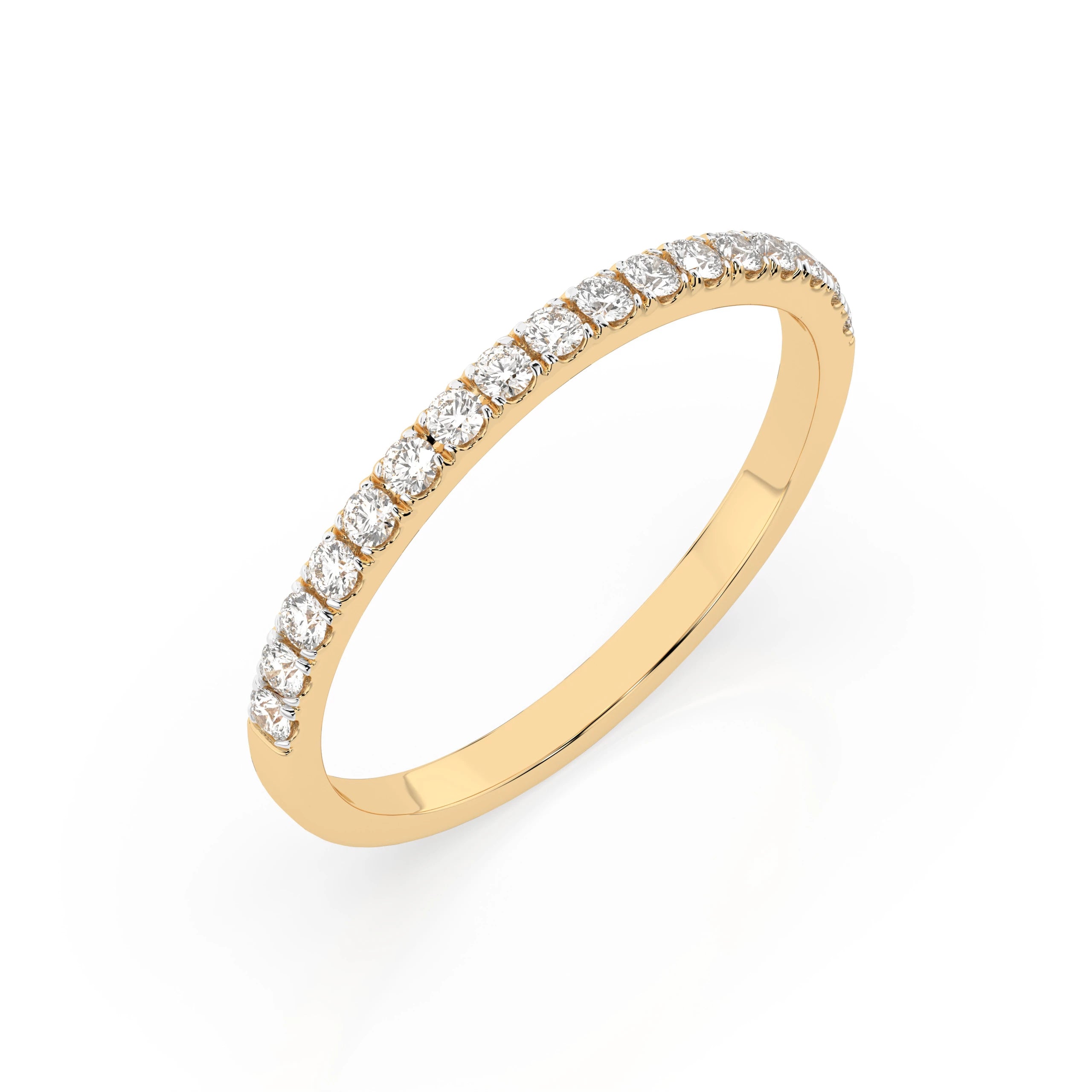 Inel din Aur cu Diamante Rotunde Briliant 0.26 CT