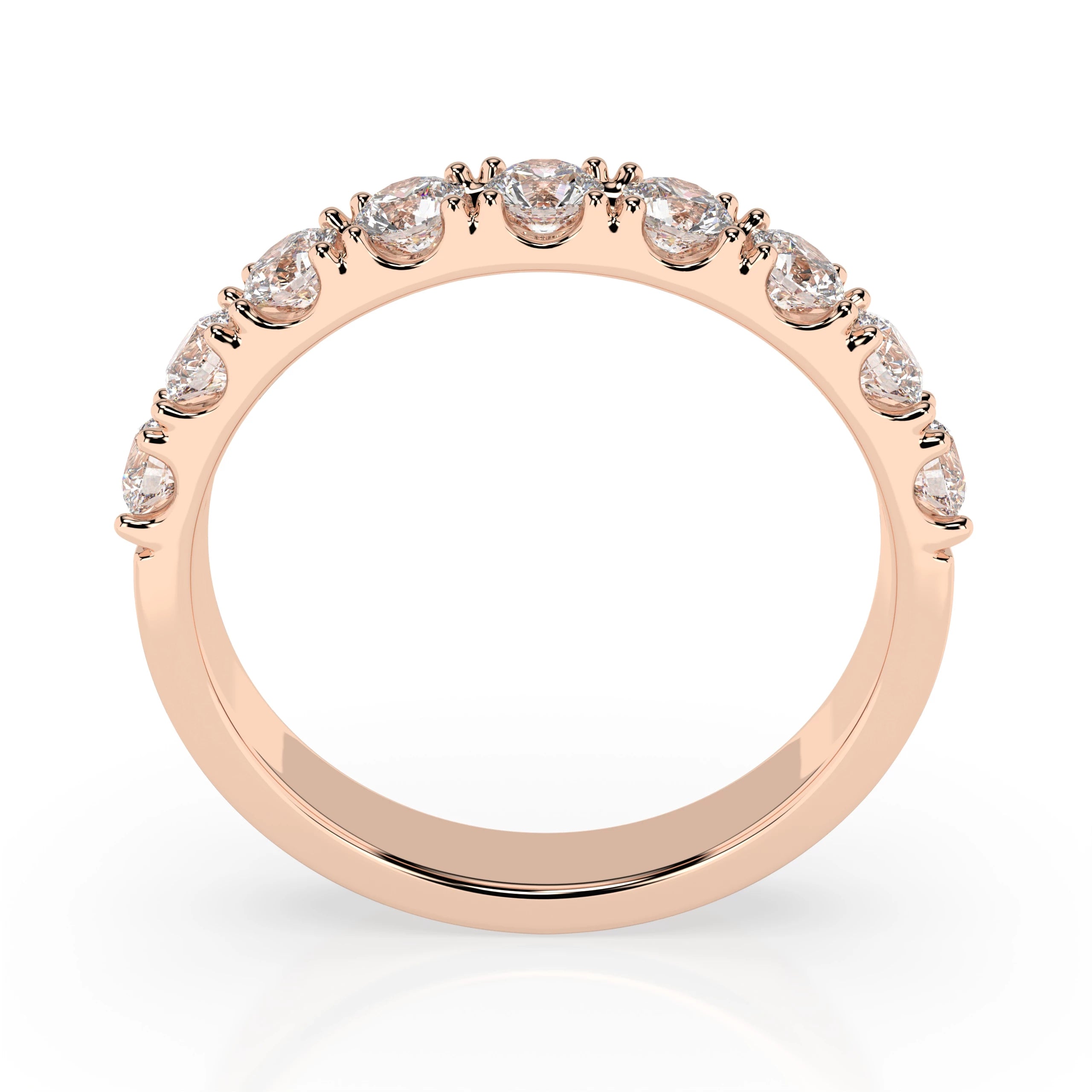 Inel din Aur cu Diamante Rotunde Briliant 0.78 CT