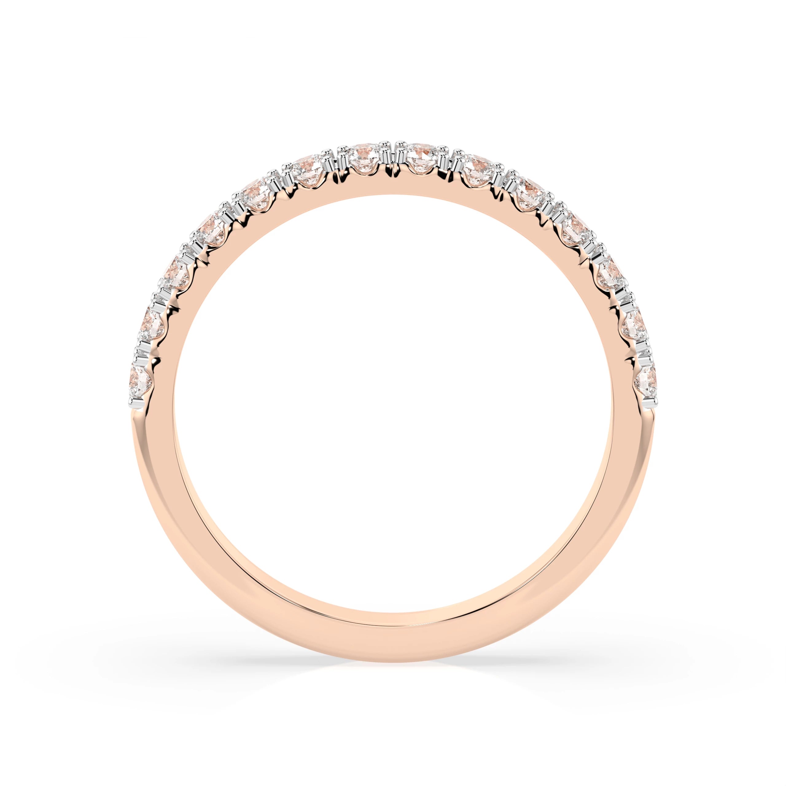Inel din Aur cu Diamante Rotunde Briliant 0.42 CT