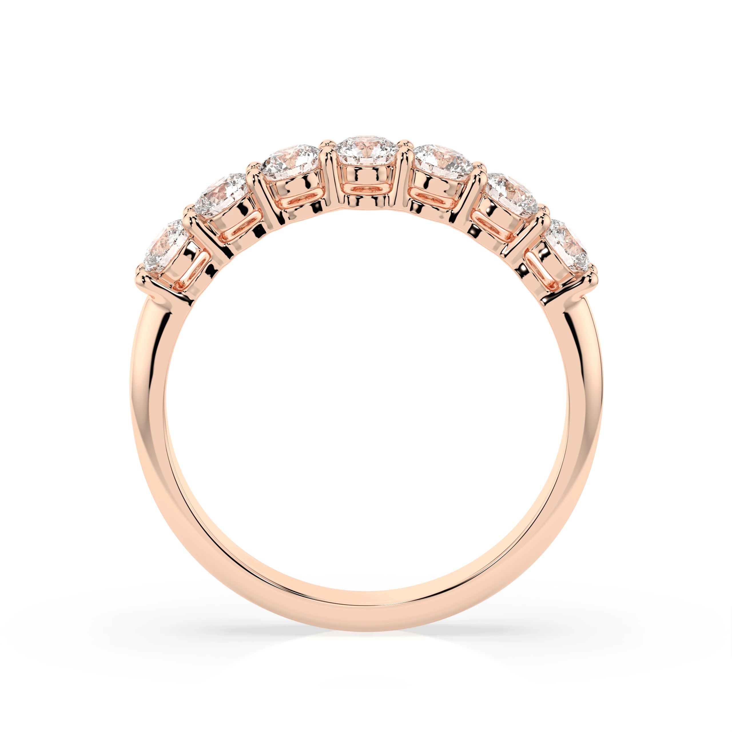 Inel din Aur cu Diamante Rotunde Briliant 0.70 CT