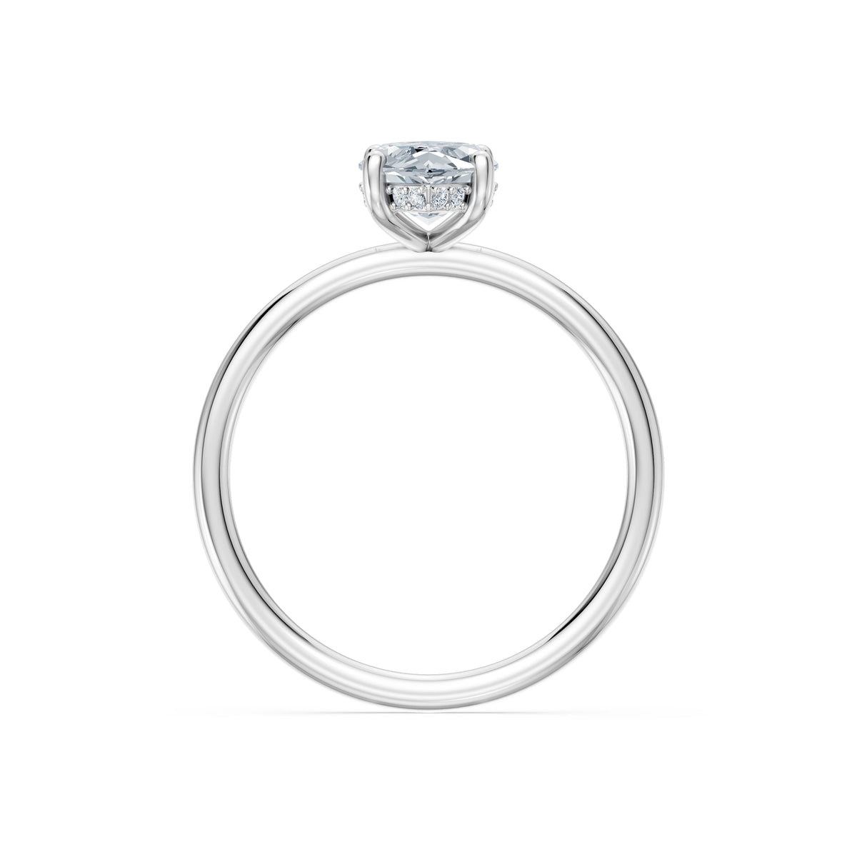 Inel de Logodnă Solitaire din Aur, Diamant Marquise 1,50 CT