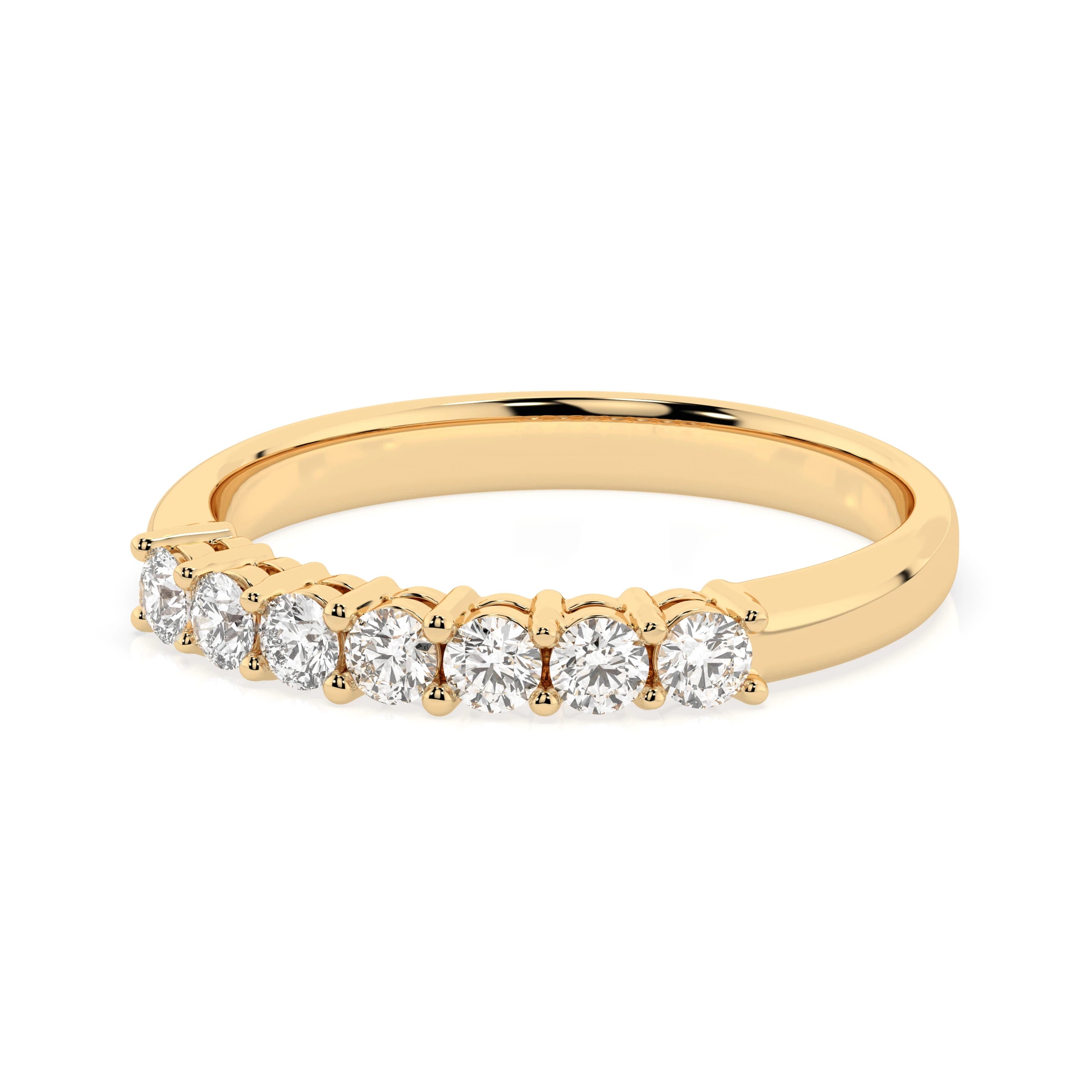 Inel din Aur cu Diamante Rotunde Briliant 0.42 CT