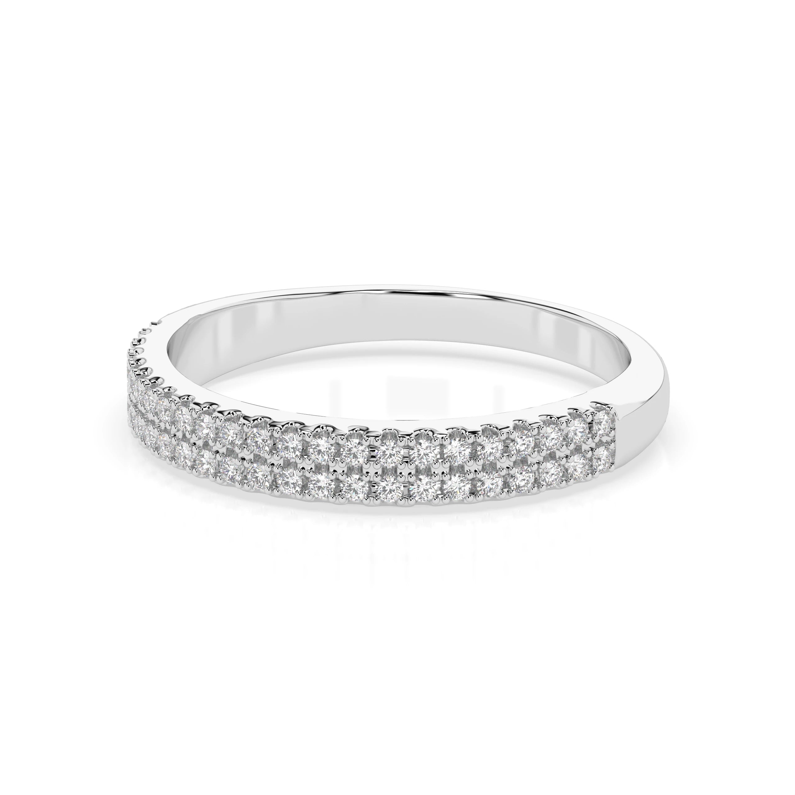Inel din Aur cu Diamante Rotunde Briliant 0.18 CT