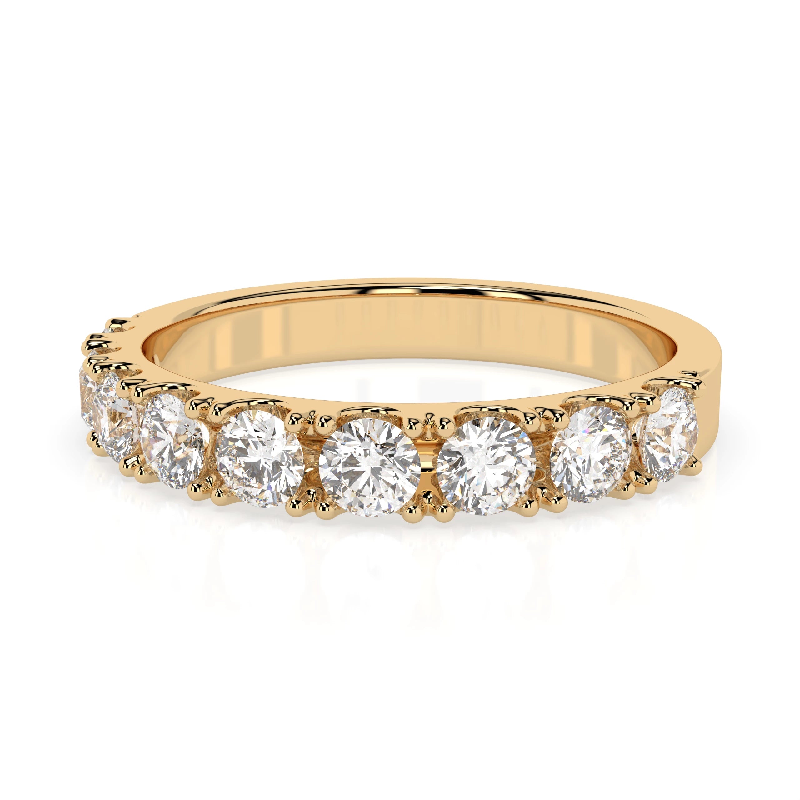 Inel din Aur cu Diamante Rotunde Briliant 0.78 CT