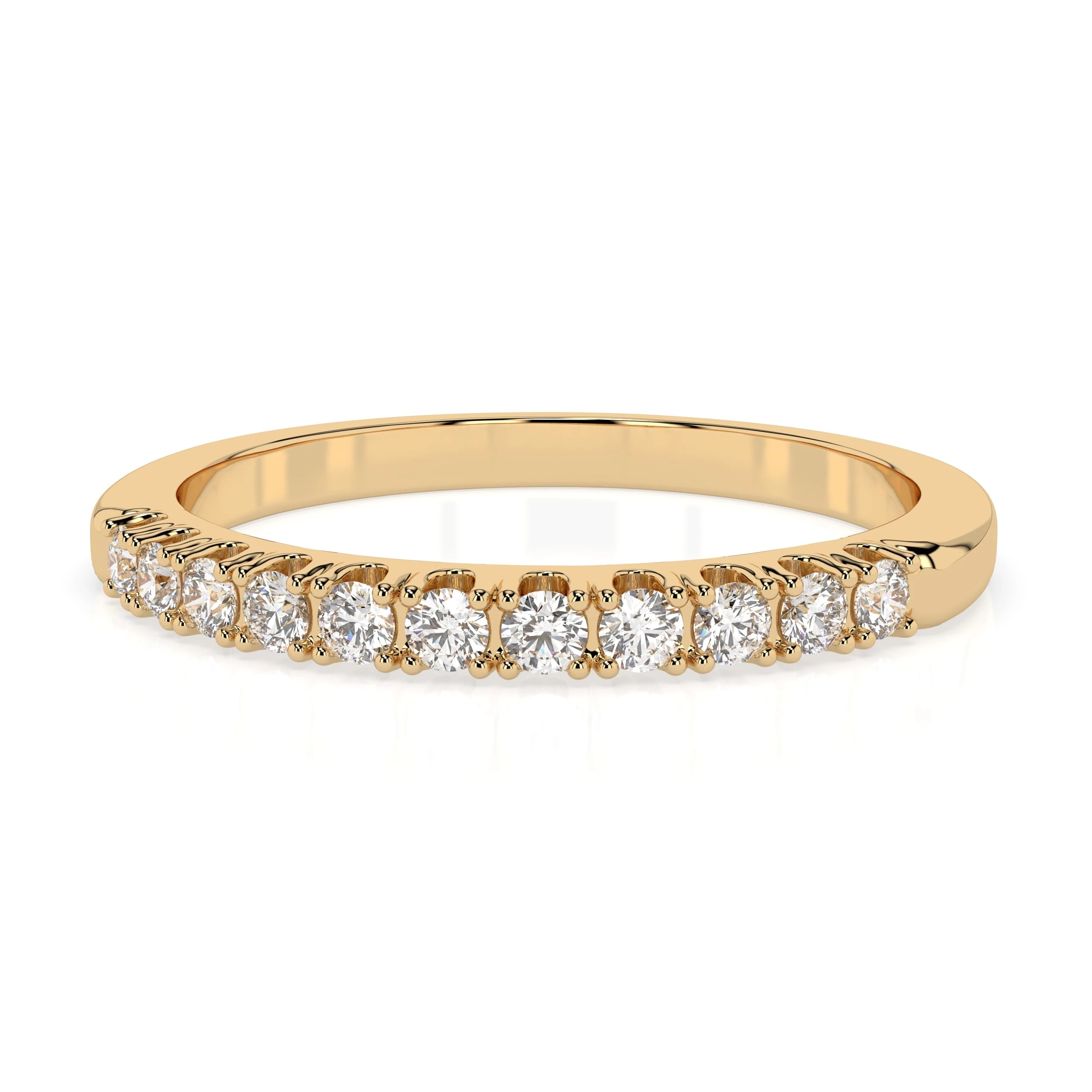 Inel din Aur cu Diamante Rotunde Briliant 0.22 CT