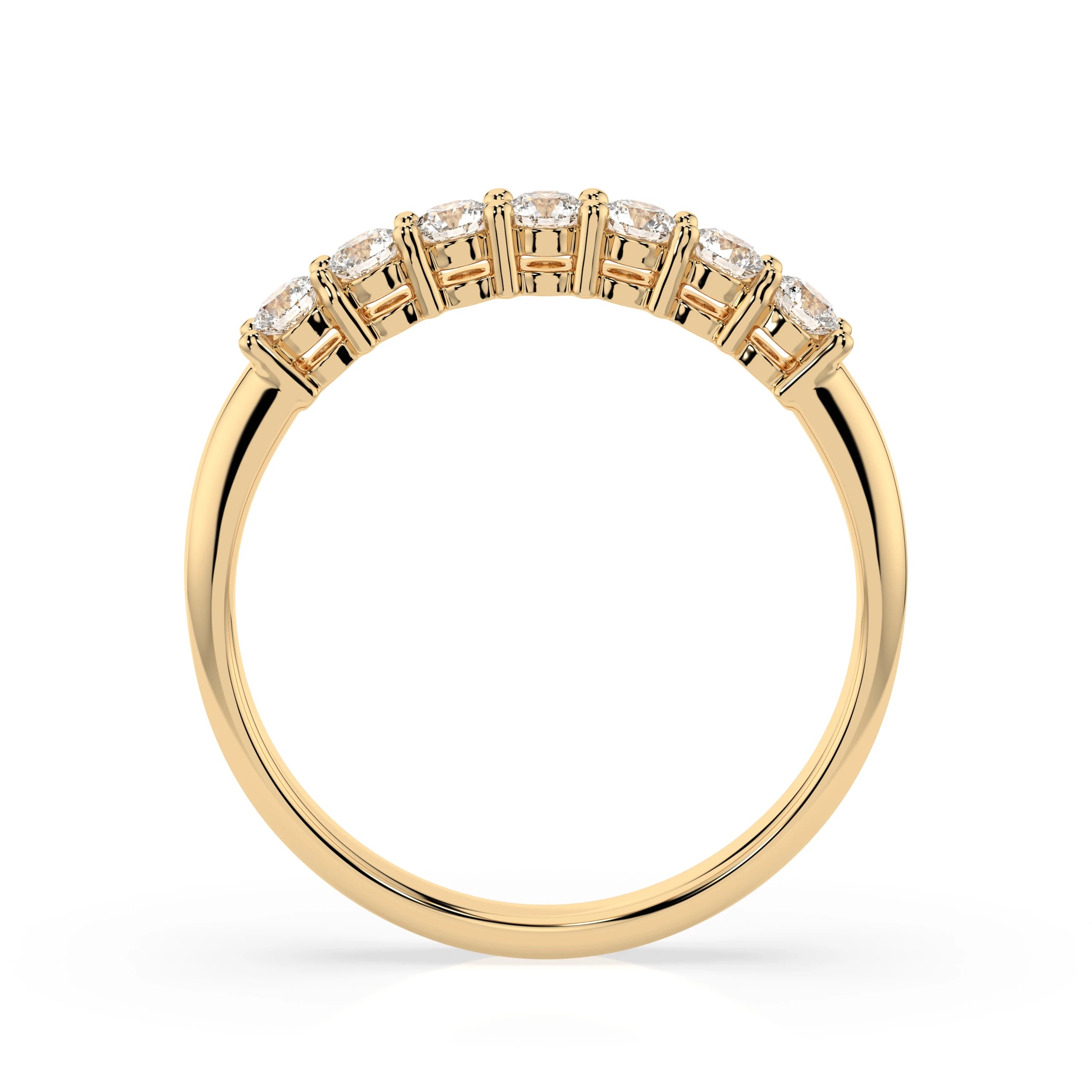Inel din Aur cu Diamante Rotunde Briliant 0.42 CT