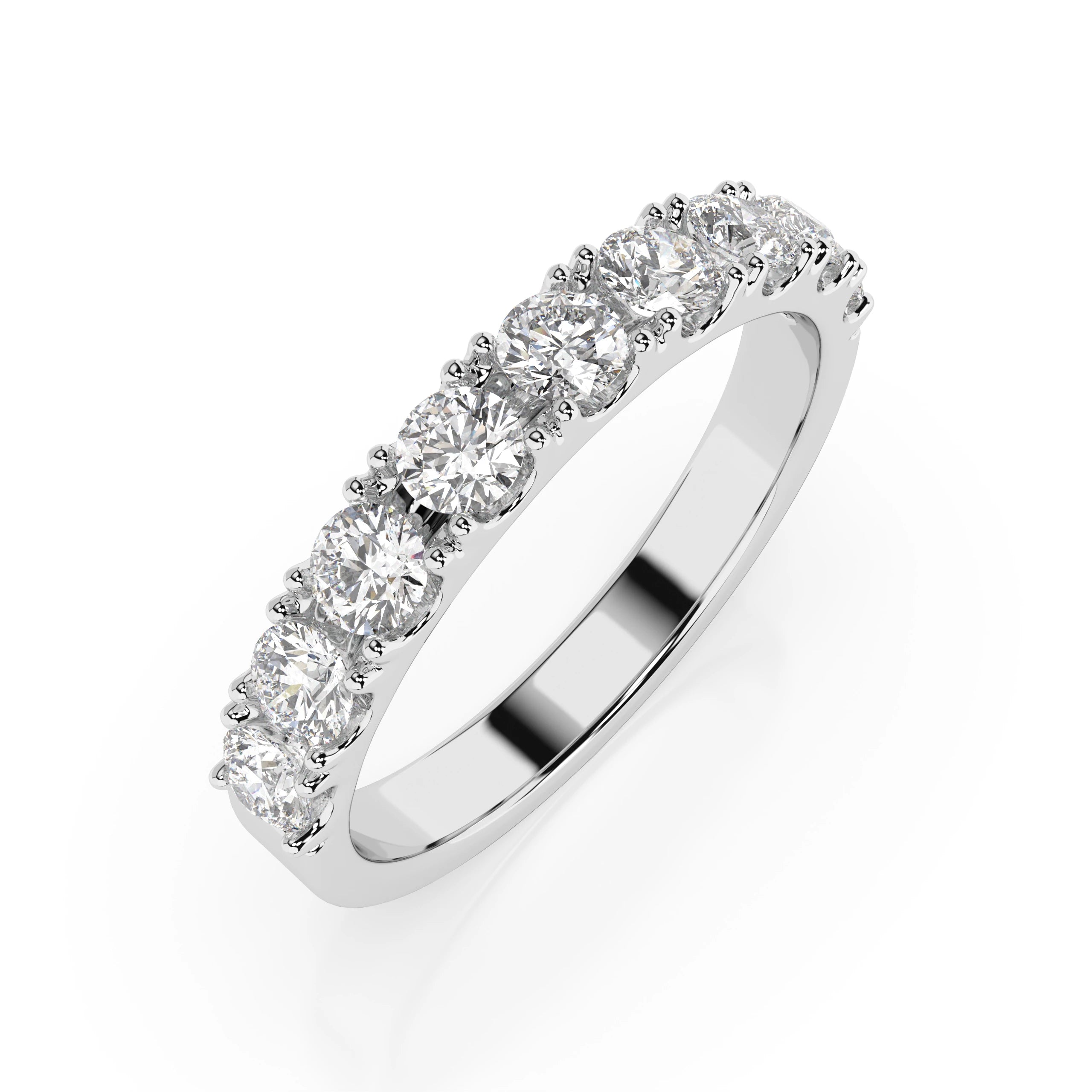 Inel din Aur cu Diamante Rotunde Briliant 0.78 CT
