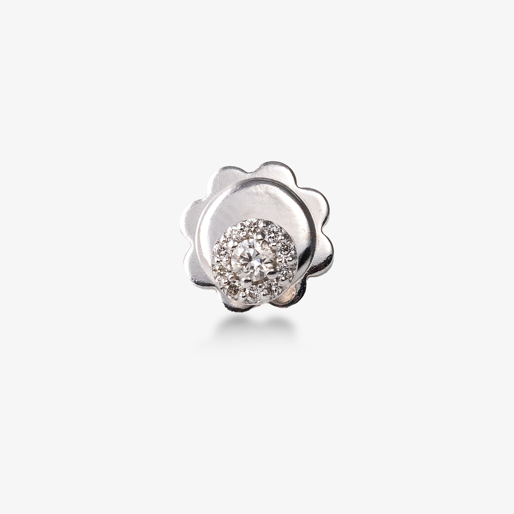 Cercei aur 18k cu diamante 0.68 ct
