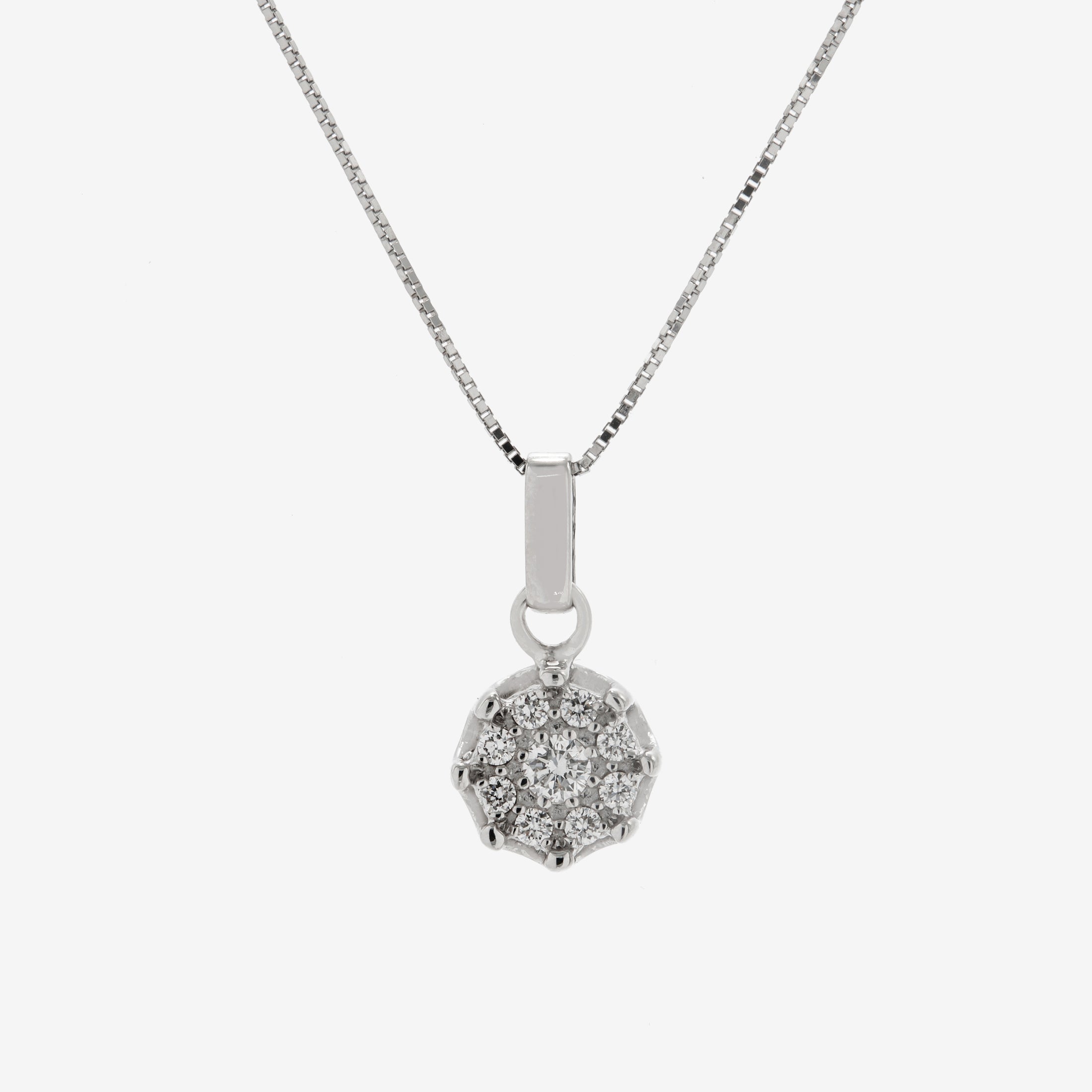 Prince pendant with diamonds