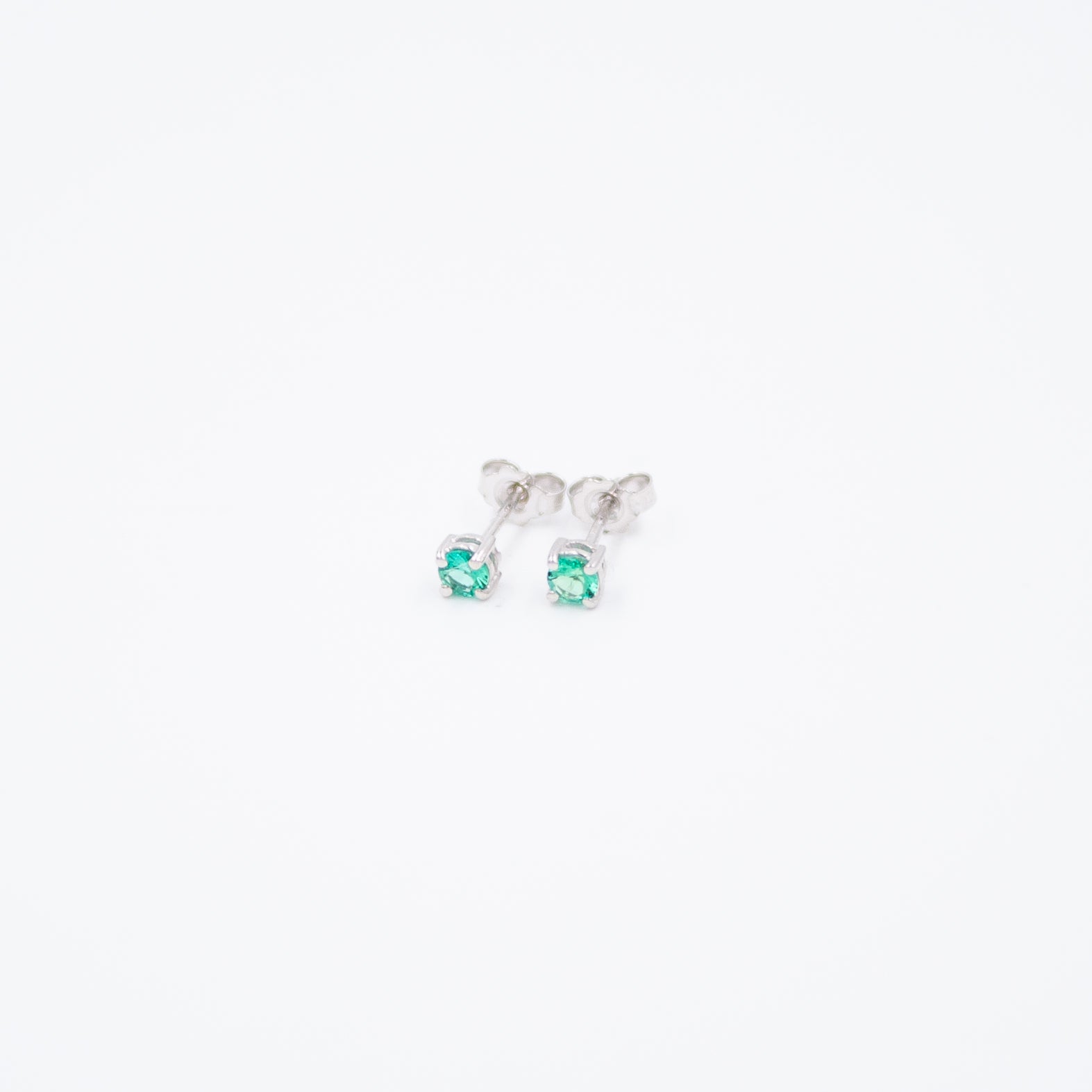 Emerald Spotlight Earrings