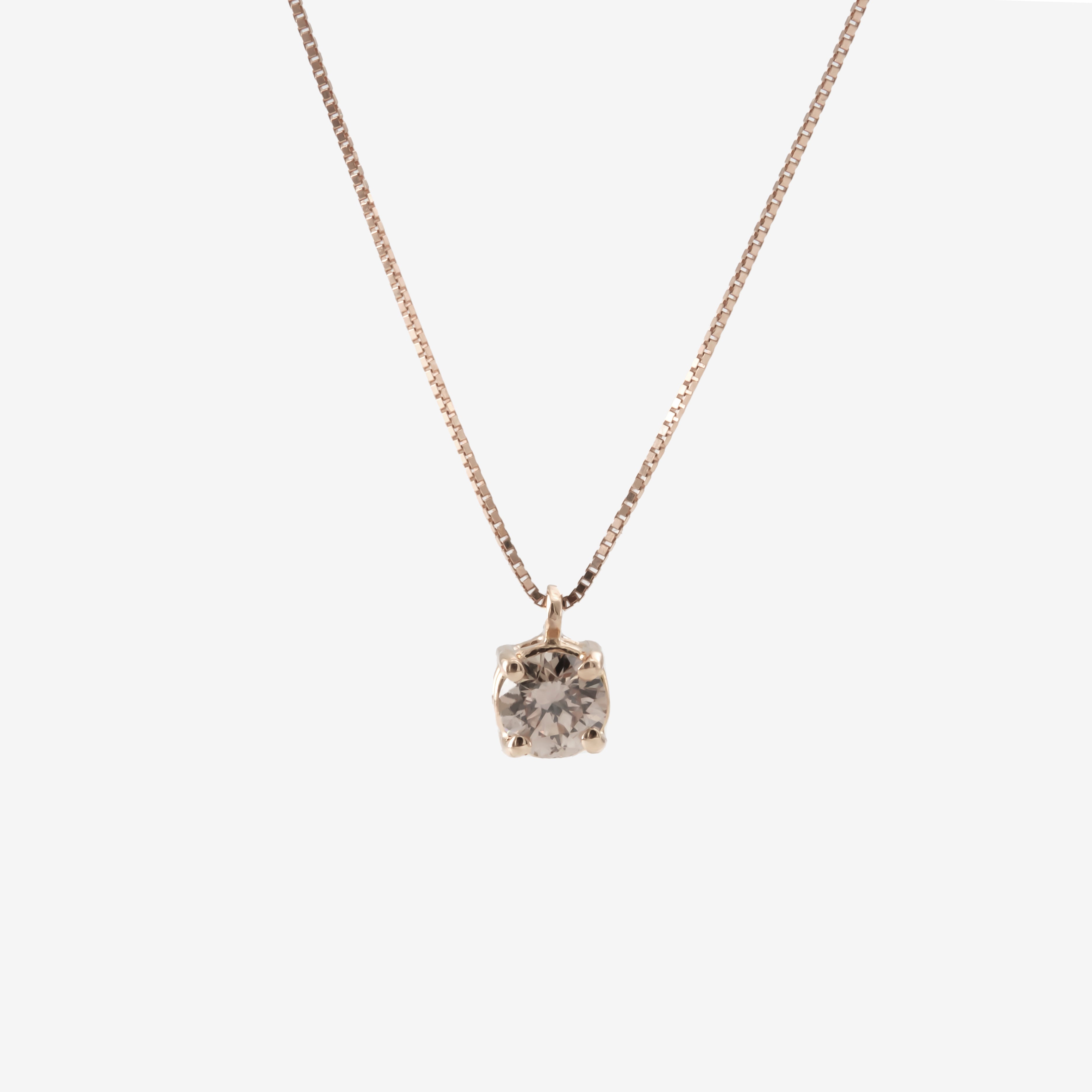 Spotlight Brown Diamond Necklace