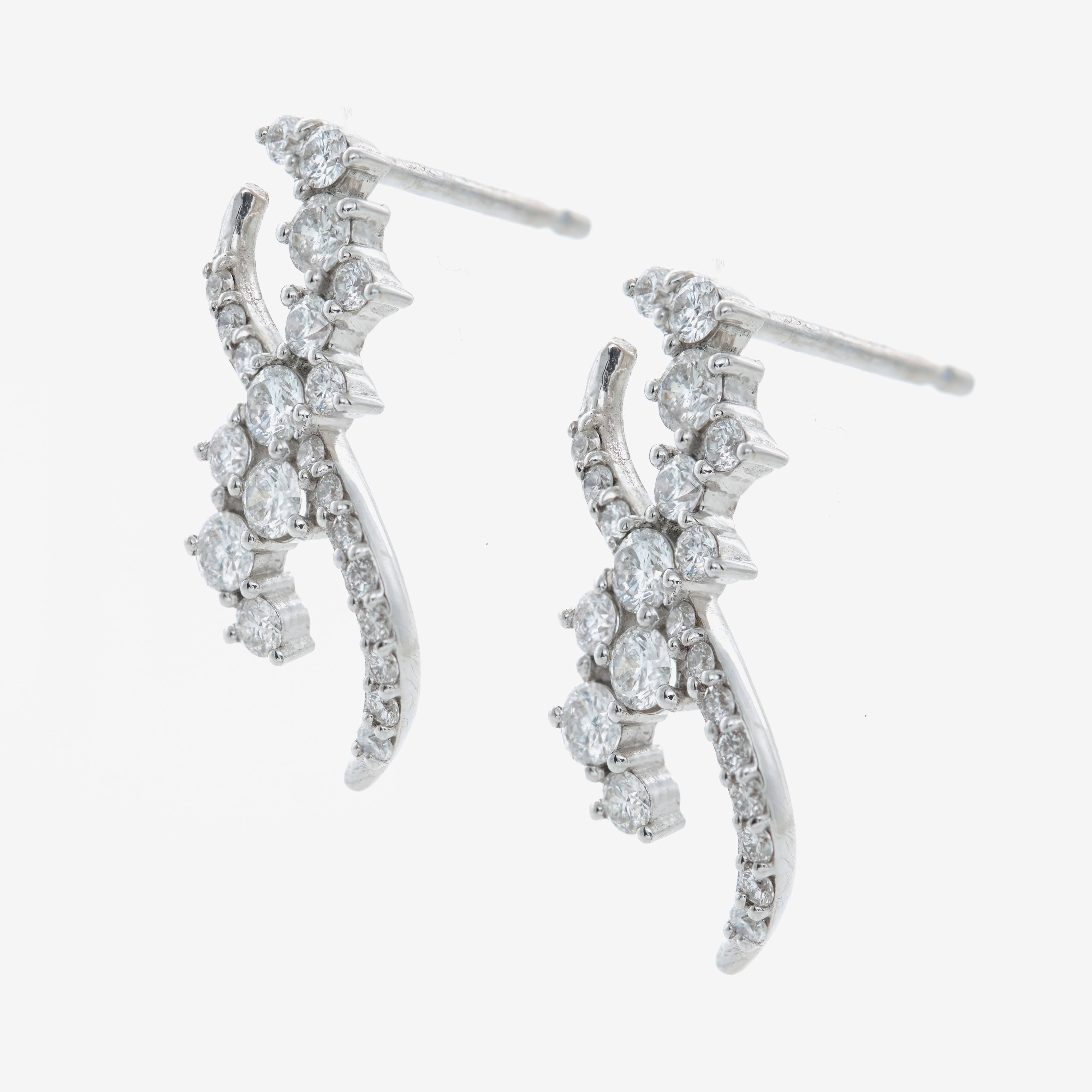 Nayan diamond earrings