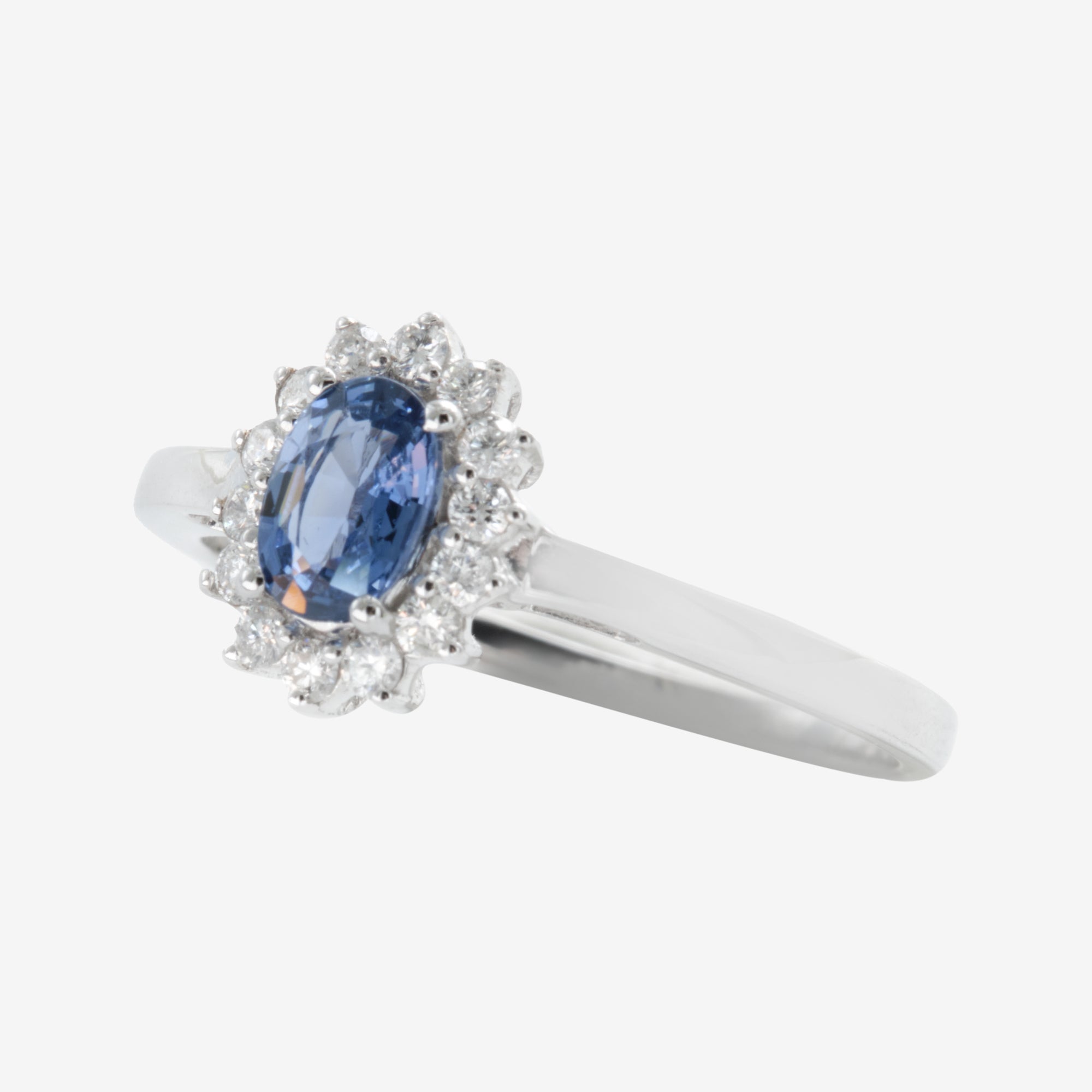 TIA RING WITH SAPPHIRE AND DIAMONDS